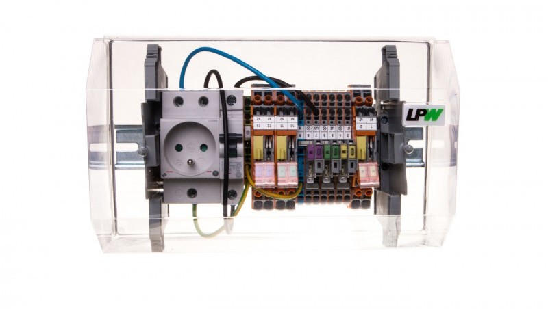 Wago Listwa pomiarowa LPW 14-torowa. 230V AC. równoległa 847-1015230-2000 847-1015/230-2000