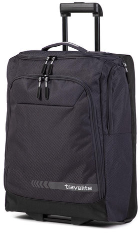 Travelite Mała Materiałowa Walizka Kick Off 6909-04 Szary