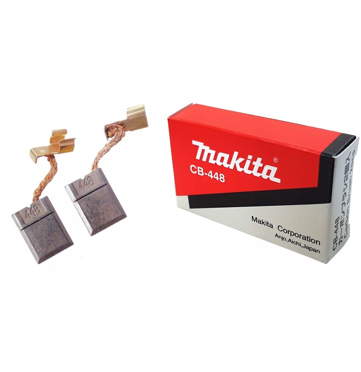 MAKITA CB-448 Oryginał szczotki węglowe BTW251