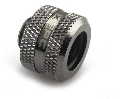 XSPC złączka G1/4 14mm Hard-Tube Black Chrome