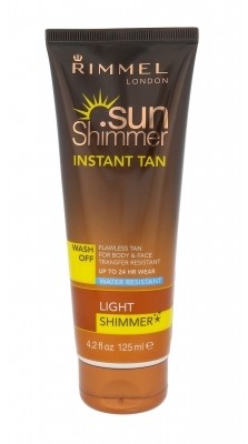 Rimmel London London Sun Shimmer Instant Tan samoopalacz 125 ml dla kobiet Light Shimmer