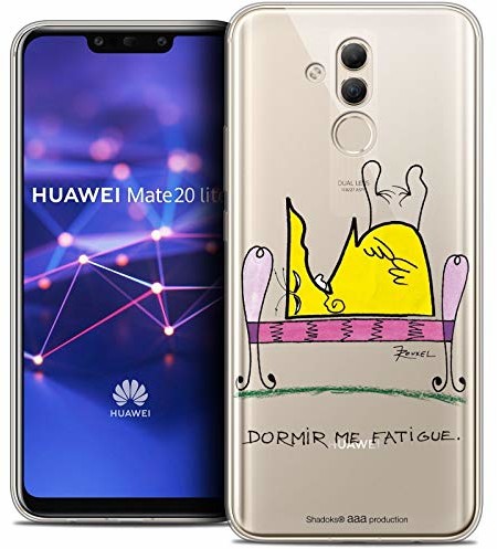 Caseink Etui ochronne do Huawei Mate 20 Lite, ultracienkie, motyw: Shadoks Dormir CPRNTSKMATE20LITESLEEP