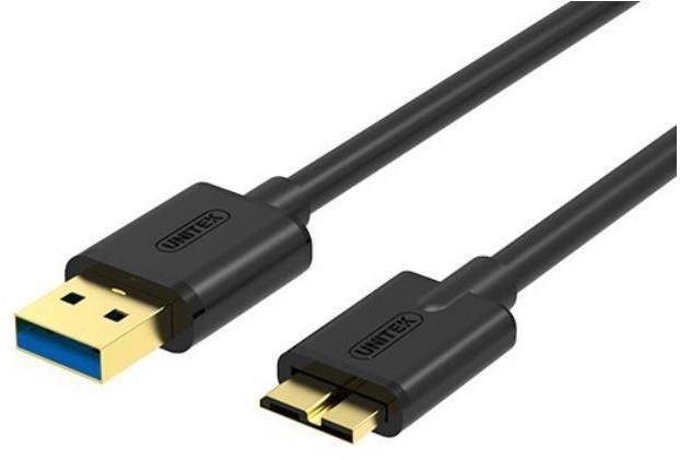 Unitek Kabel USB3.0 microB-USB 1m Y-C461BBK AKUNIKU00000023