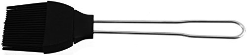 FMprofessional fmprofessional 21523 pędzelek do ciasta, ze stali nierdzewnej, czarna, 26 x 6 x 1 cm 21523