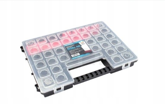 Organizer Ręczny 19cm Dual 11-komorowy Skrzynka