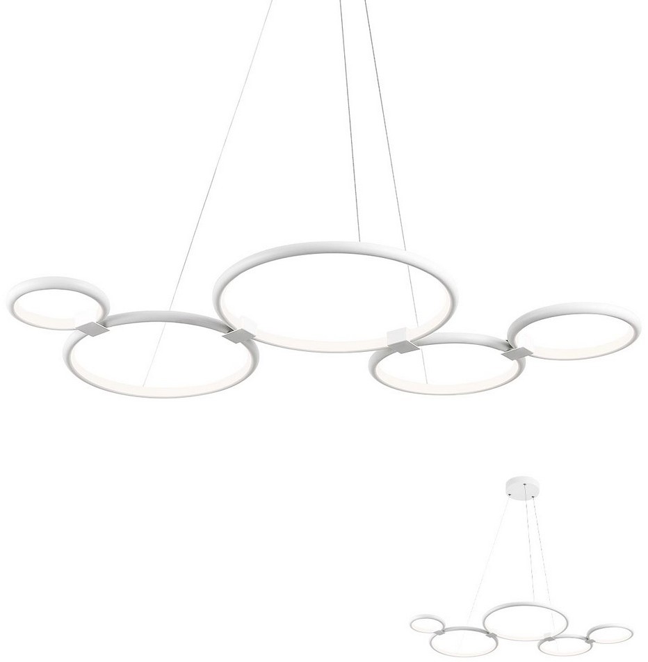 Redo Redo 01-1742 - LED Żyrandol na lince RADIUS LED/45W/230V biały