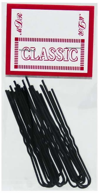 MDR Szpilka fryzjerska  czarna 20 sztuk