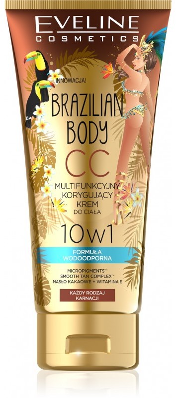 Eveline Brazilian Body Multifunkcyjny Krem korygujący CC 10w1 175ml