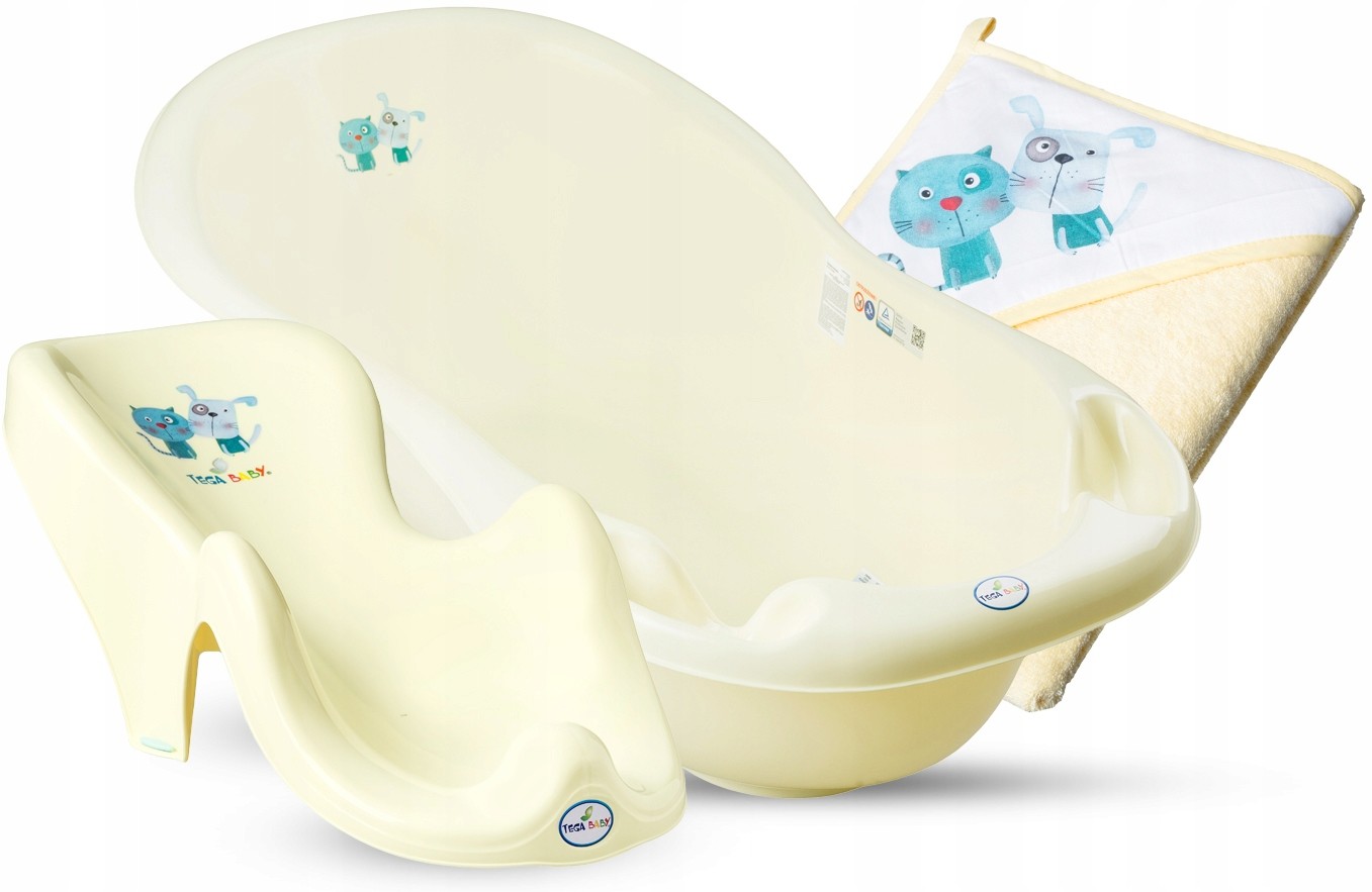 Tega Baby Zestaw Kąpielowy Wanienka 102 CM 5 Elementów