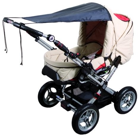 Sunnybaby - żagiel przeciwsłoneczny, UPF 50+  czarny 11272