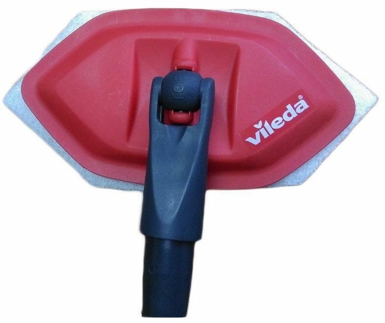 Vileda Mop Łazienkowy + 3 Pady Białe VILE-000950