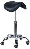 Beauty System Taboret kosmetyczny BD-9909 Czarny BSBD-9909/BLACK