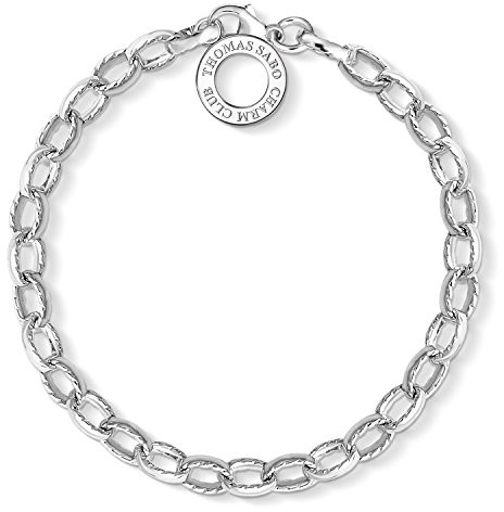 THOMAS SABO Thomas Sabo srebrna bransoletka do zawieszek X0230  001  12, srebro, srebro X0230-001-12-L20