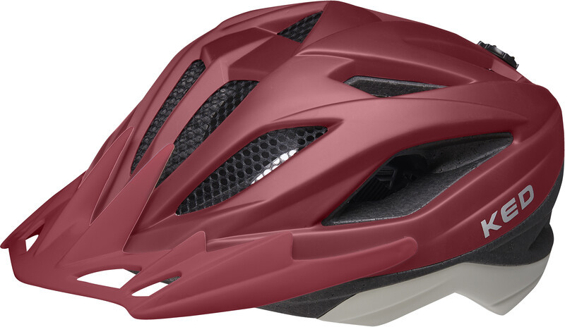 KED Street Jr. Pro Kask rowerowy Dzieci, merlot ash matt S | 49-55cm 2021 Kaski dla dzieci 12104233652