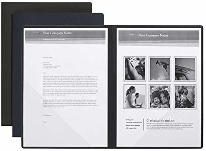 Pagna 22031-04 teczka prezentacyjna Perfect, 2-częściowa, czarna 22031-04