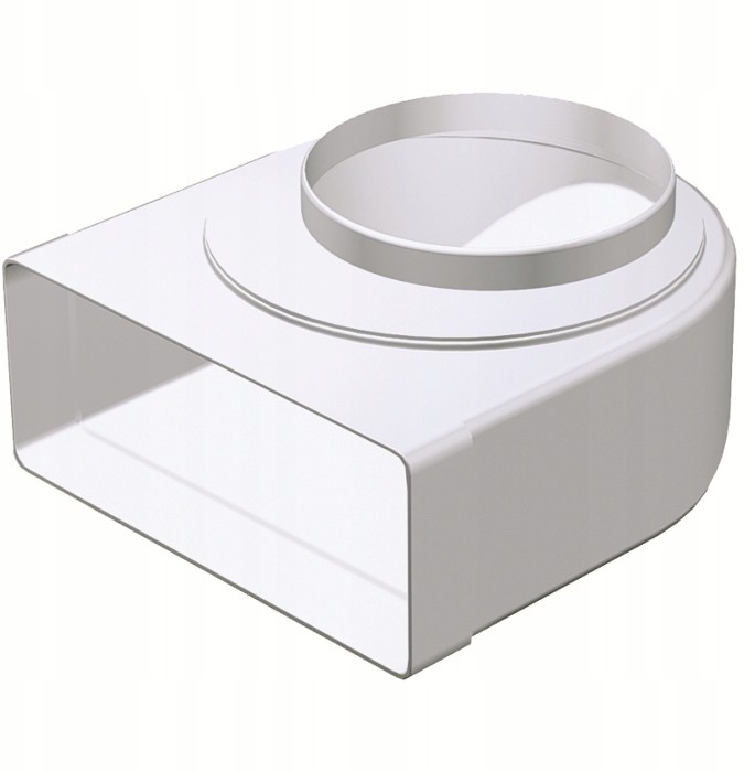 Vents Group Kolano Wentylacyjne Płaskie 220x90 fi150 961