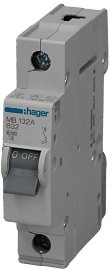 LEGRAND nadmiarowoprądowy 6KA,B,1-BIEG.,32A
