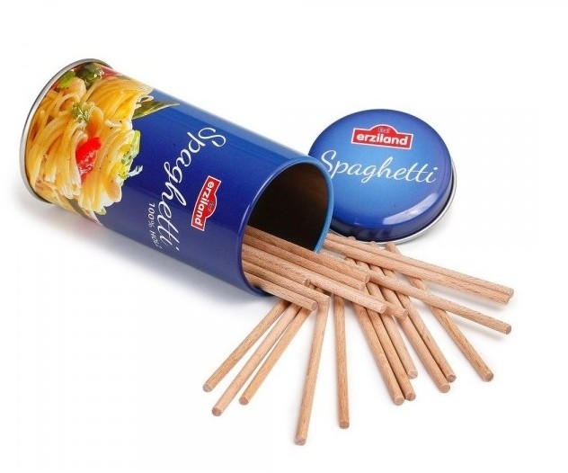 Erzi SPAGHETTI drewniany makaron w puszce 17180