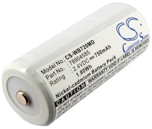 Cameron Sino Welch-Allyn 78904585 750mAh 1.80Wh Ni-Cd 2.4V Cameron Sino)