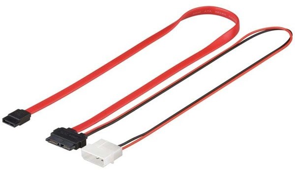 Pro Pro SATA Slimline Cable & Power 0.30m 4040849957130