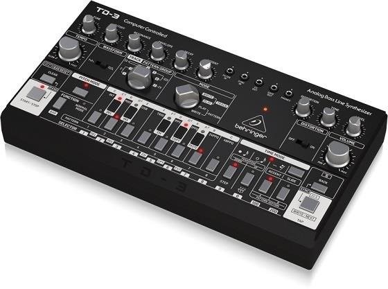 Behringer TD-3-BK Syntezator linii basowej TD-3-BK
