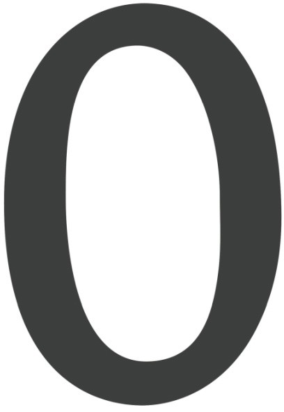 Stahl Cyfra 0  aluminium 190 mm grafitowa