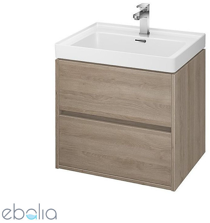 Cersanit Szafka z umywalką dąb 60 Crea S801-288) ________AUTORYZOWANY_DYSTRYBUTOR________ ZNALAZŁEŚ TANIEJ$1552 ZADZWOŃ 523-975-159 S801-288