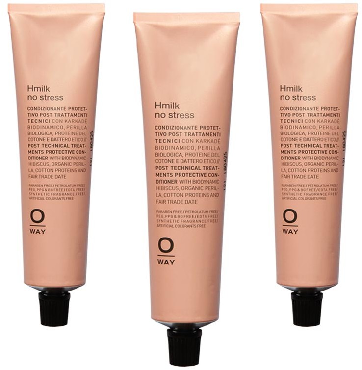 Zestaw mleczko odbudowujące, odżywiające OWAY HMILK No Stress 3 x 75ml