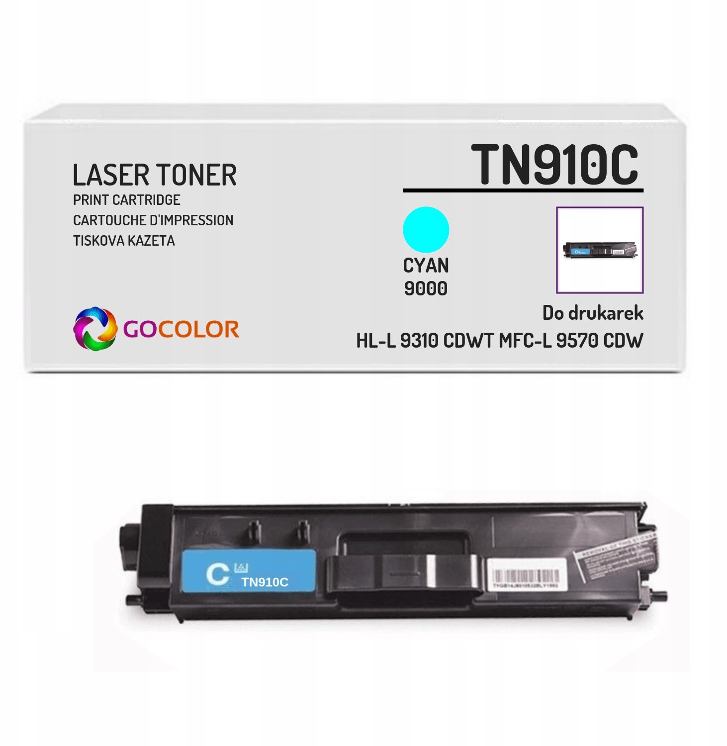Toner TN-910C HL-L9310 Cdw zamienny z Brother