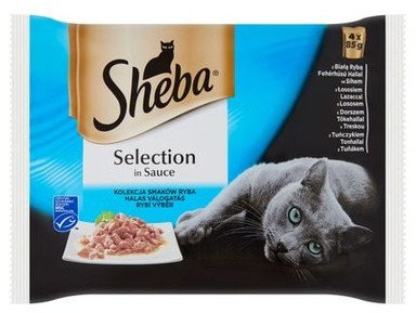 Sheba Selection in Sauce mix smaków rybnych w sosie 13 x 340 g
