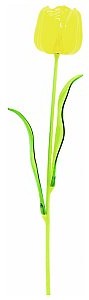 Europalms EUROPALMS Kryształowy tulipan, żółty, sztuczny kwiat, 61 cm 12x 82600207