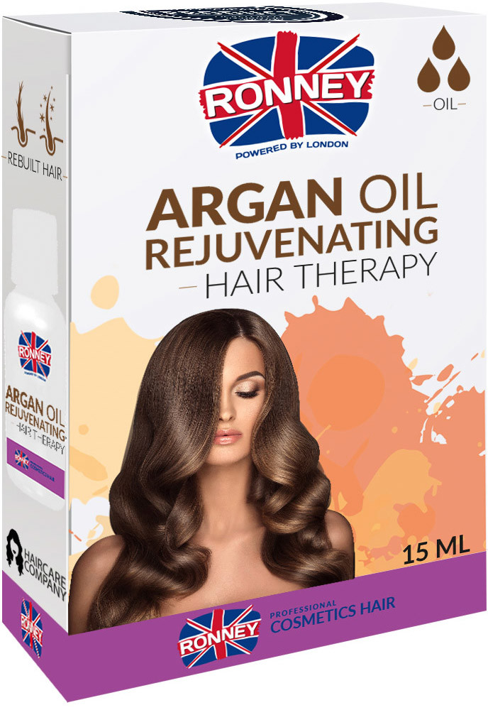 Olejek do włosów Ronney 15ml argan arganowy odmładzający