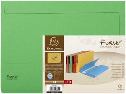 Exacompta Exacompta Teczka na dokumenty Forever 290g A4 zielony EXC033