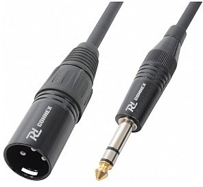 Power Dynamics Cable XLR Male-6.3 Stereo 1.5m, przejściówka XLR/Jack 177.075