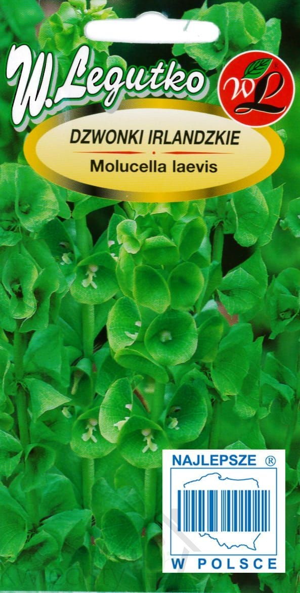 Legutko sp. z o.o Nasiona Dzwonki irlandzkie zielone, 0,5g