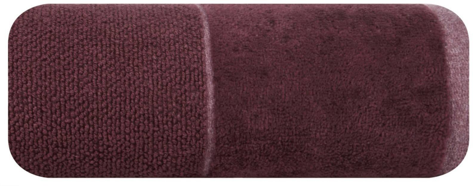 Фото - Рушник Bordo Eurofirany Ręcznik Lucy 30x50 bordowy 500g/m2 frotte 