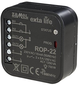 EXTA LIFE Puszka przyłączeniowa EXTA Life ROP-22 2-kanałowy  regulowany odbiornik radiowy