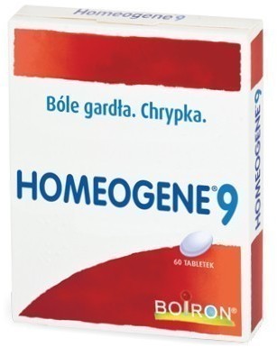 Boiron S.A. Homeogene 9 60 Tabletek