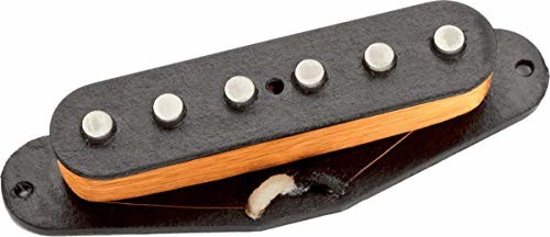 Seymour Duncan APS2 Single Series Alnico II Pro Flat Strat bez Hood Pickup do gitary elektrycznej czarny ESD APS2