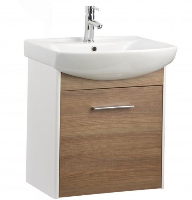 KFA Szafka podumywalkowa Sella Platinum 40cm biały + brąz 5906031447324 5906031447324
