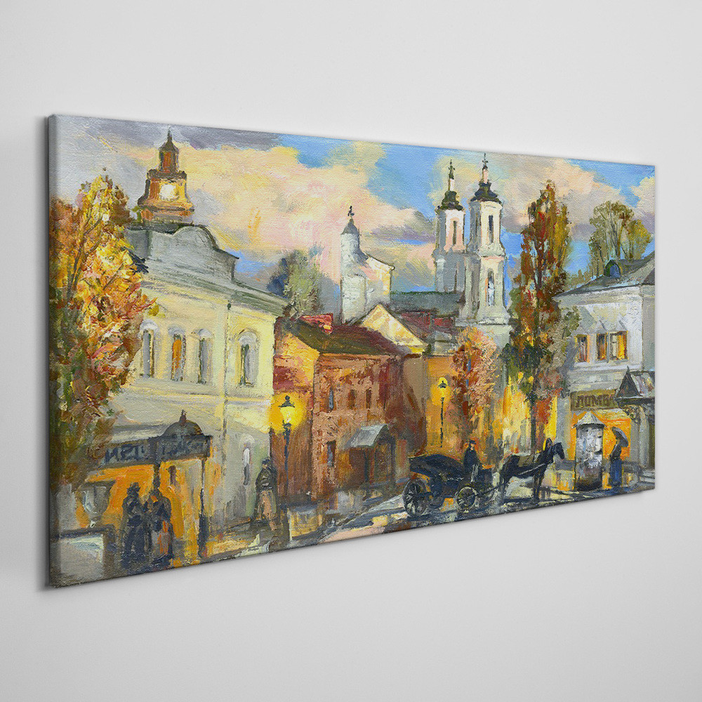 PL Coloray Obraz Canvas Miasto 100x50cm