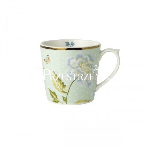 Laura ashley PORCELANOWY KUBEK Laura Ashley Heritage Mint Uni 240 ml W180418