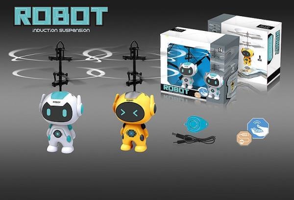 Adar Robot latający na podczerwień, sterowany dłonią, kabel do ładowania USB IR 534872 cena za 1 szt