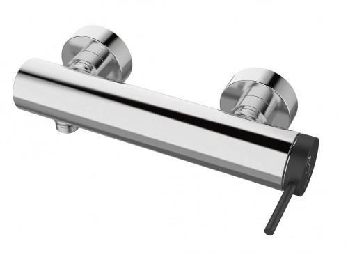 Metal-Hurt Bateria OVE CHROME+BLACK STICK natryskowa ścienna bez natrysku chrom/czarny BJV306-SB2 BJV306-SB2