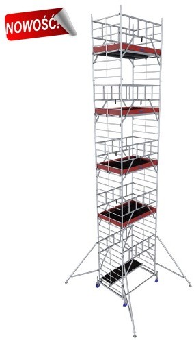 Krause PROTEC XXL - Rusztowanie 2,0 x 1,35m, wys.rob. 11,30m (945181)