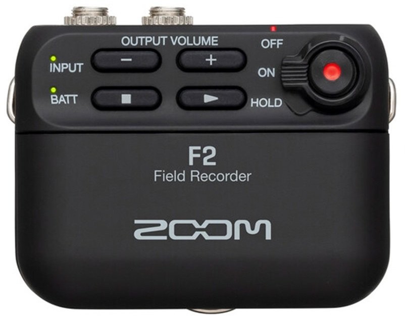 Zoom F2 rejestrator mikrofon lavalier