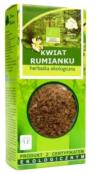 Dary Natury Kwiat Rumianku herbatka ekologiczna 50g