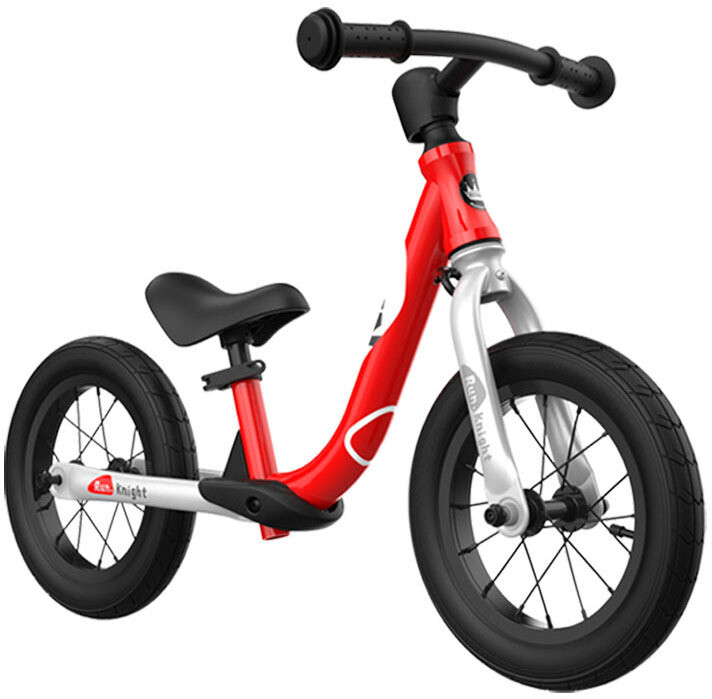 RoyalBaby Run Knight Alloy Balance Bike 12" Kids, red  2021 Rowery dla dzieci i młodzieży 221-1005