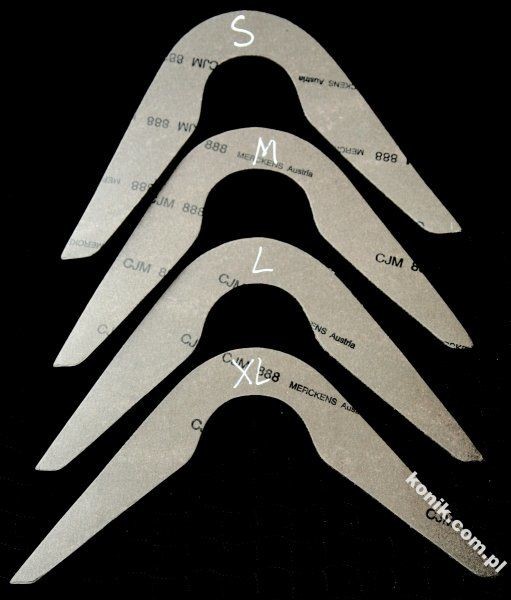 Daw-mag Zestaw do mierzenia łęku/szablony - DAW-MAG INN-0064