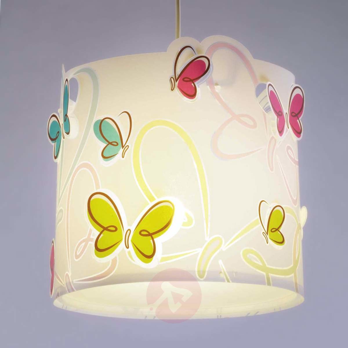 Dalber Wiosenna lampa wisząca Butterfly